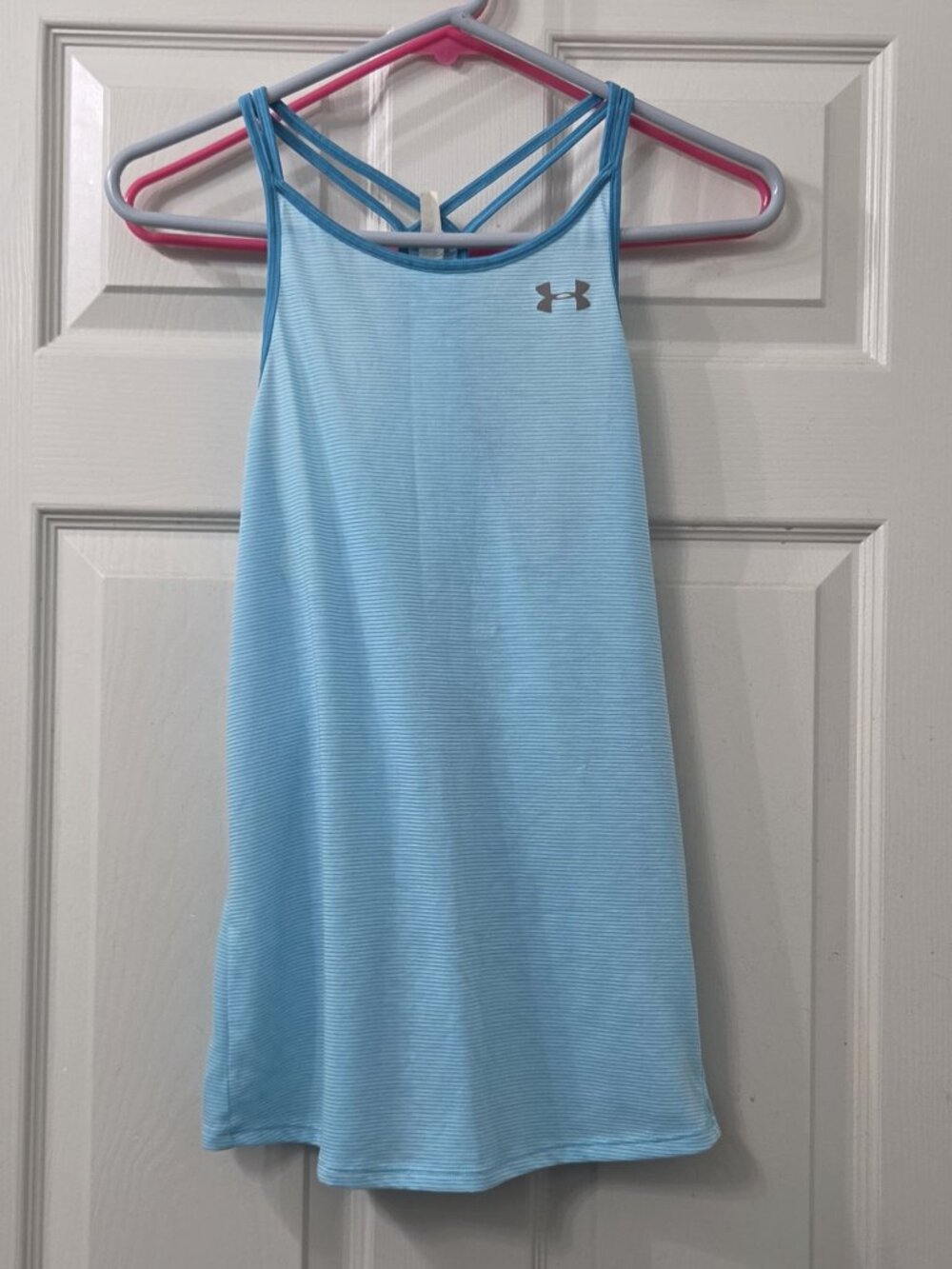 Under Armour Light Blue Tank Top - Threadborne Fabric